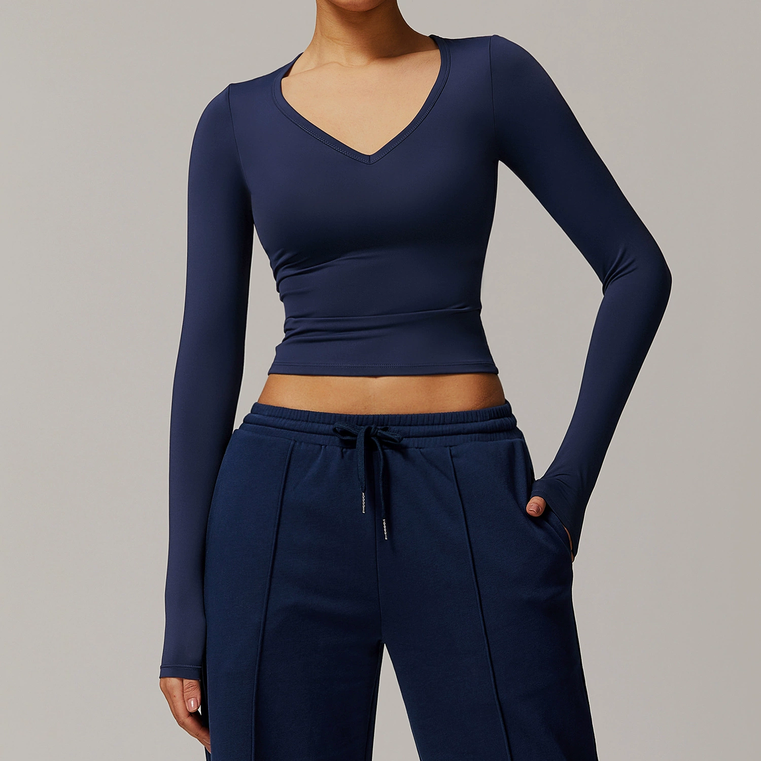 Wholesale Yoga Apparel Long Sleeve - Image 6