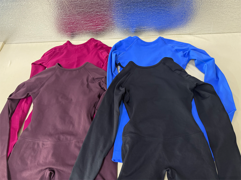 Custom Private Labeling Seamless Impact Long Sleeve One Piece (2796-DKLT) - Image 16