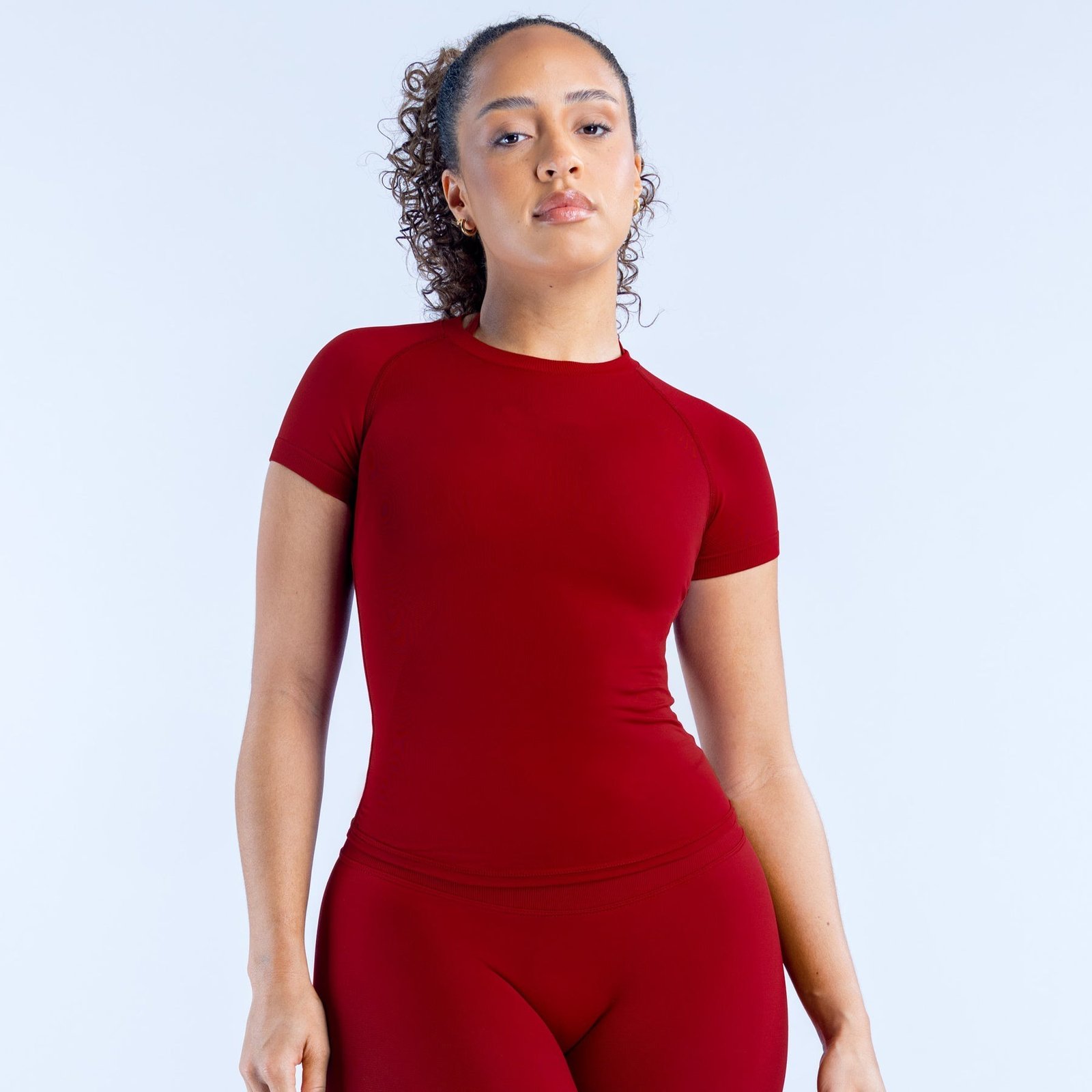 Custom Labels Seamless Impact Short Sleeve Top (6396-DX) - Image 2