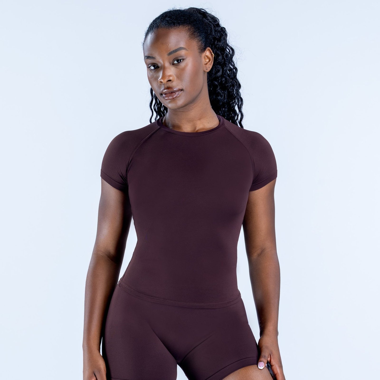 Custom Labels Seamless Impact Short Sleeve Top (6396-DX) - Image 4