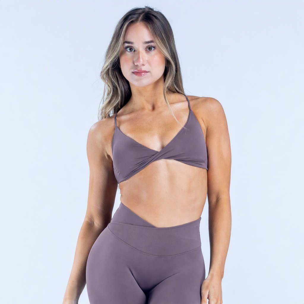 Wholesale Seamless Vision Twist Front Sports Bra (V4182-WX) - Image 10