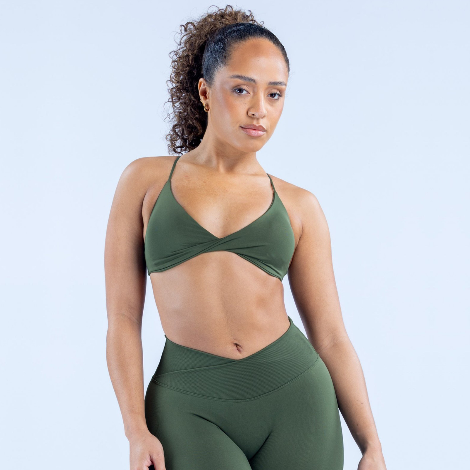 Wholesale Seamless Vision Twist Front Sports Bra (V4182-WX) - Image 4