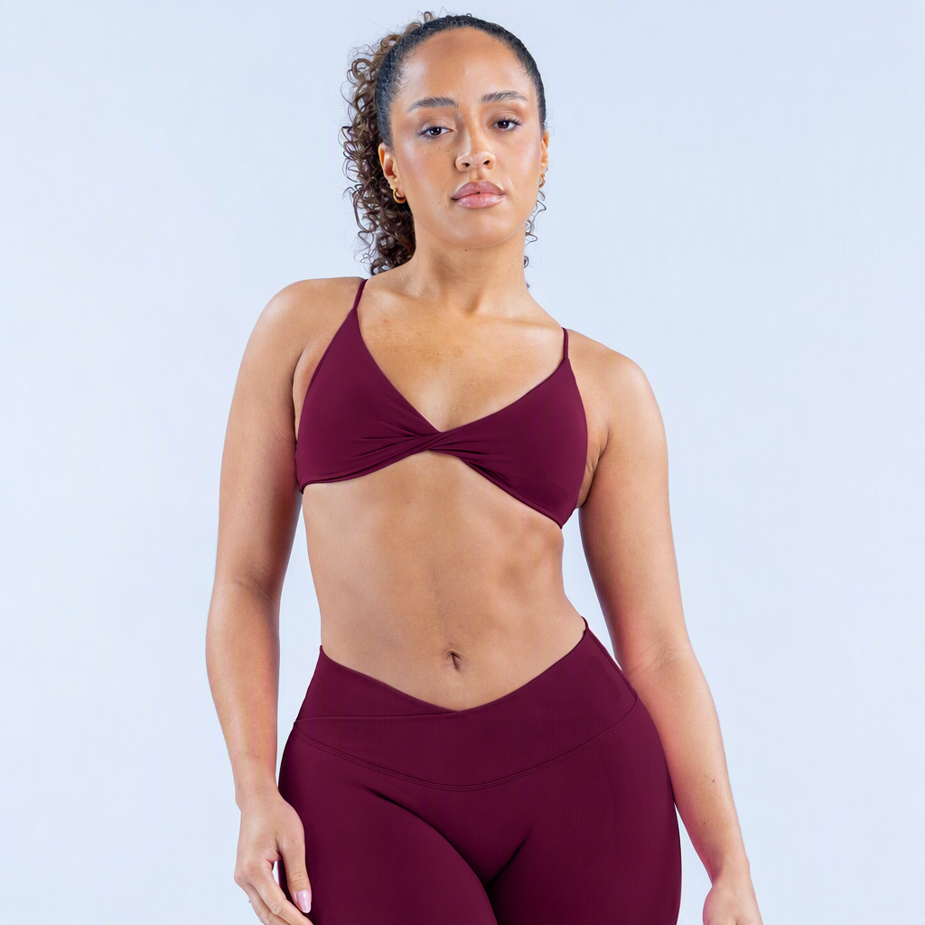 Wholesale Seamless Vision Twist Front Sports Bra (V4182-WX) - Image 2